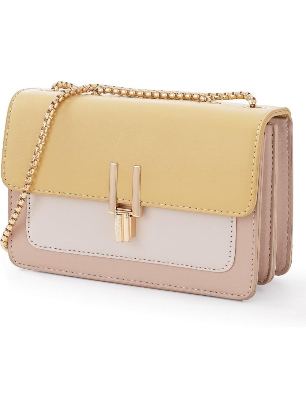 Color-Block Crossbody Bags for Women Purses Designer Handbags Shoulder Bag